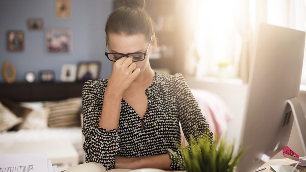 Femme au travail