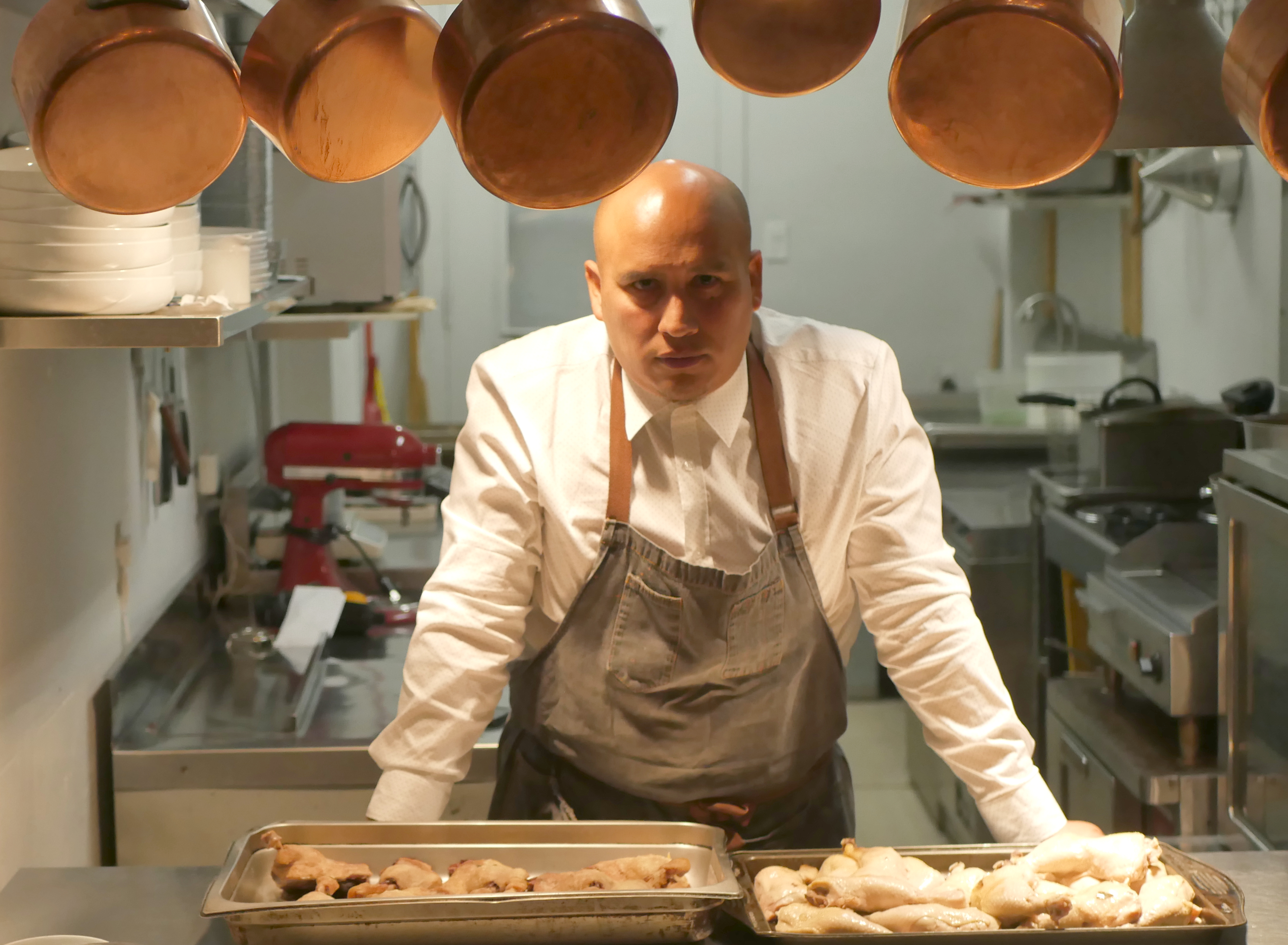 Le chef Mario Navarrete