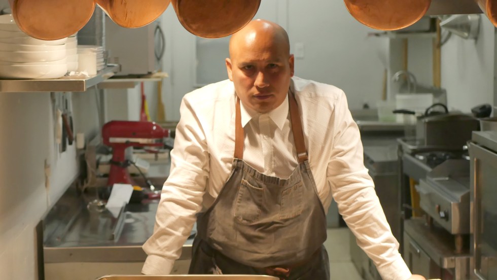 Le chef Mario Navarrete