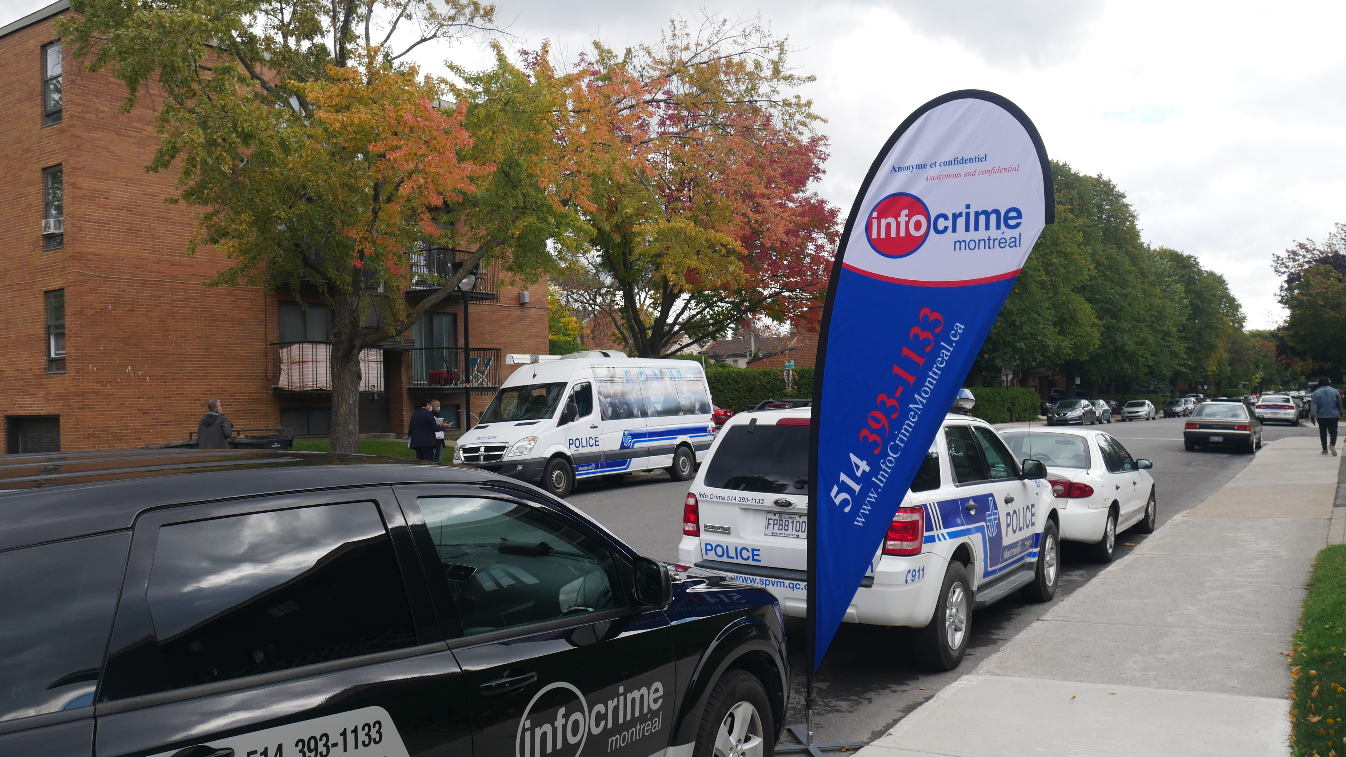 Agents de police aux HLM Saint-Sulpice