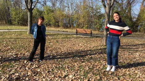 Jade Bourdages et Izara Gilbert