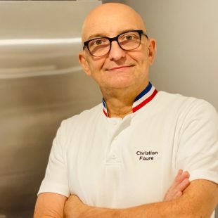 Portrait du chef pâtissier Christian Faure