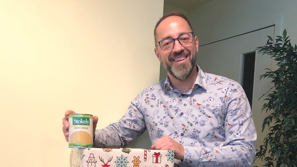 Donald Boisvert paniers de Noël à Bordeaux-Cartierville