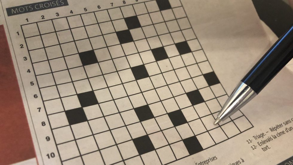 journal mots croisés
