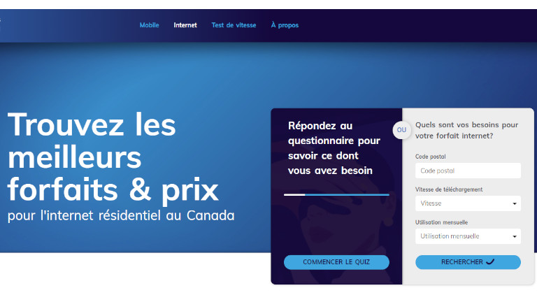 Obtenez le meilleur prix pour votre forfait internet grâce au comparateur de PlanHub et francoischarron.com. Plan Hub comparateur forfait internet francoischarron.com