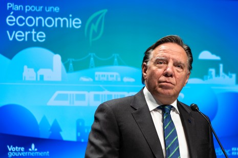 Le premier ministre du Québec, François Legault