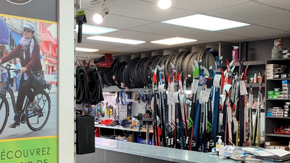 La boutique Le Suroit Cycle et Skis