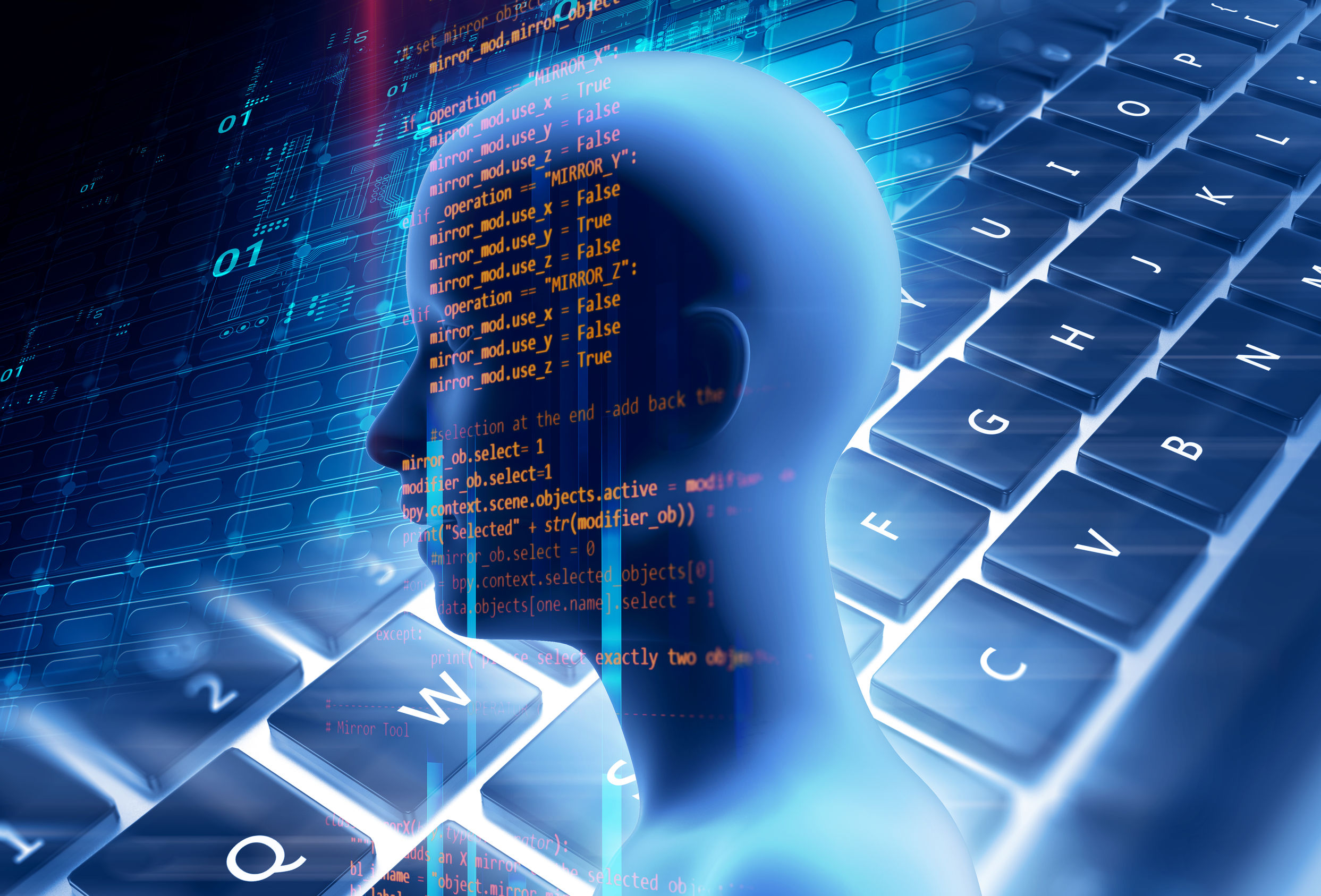 Une représentation abstraite du big data