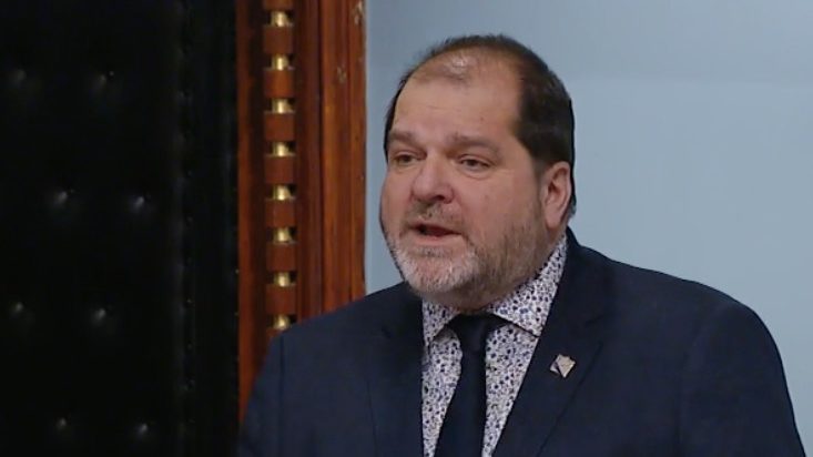 Le député du PQ Harold LeBel