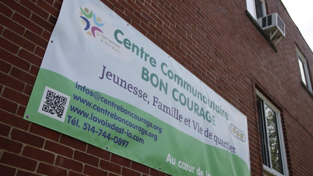 Le Centre communautaire Bon courage est situé dans Place Benoit.