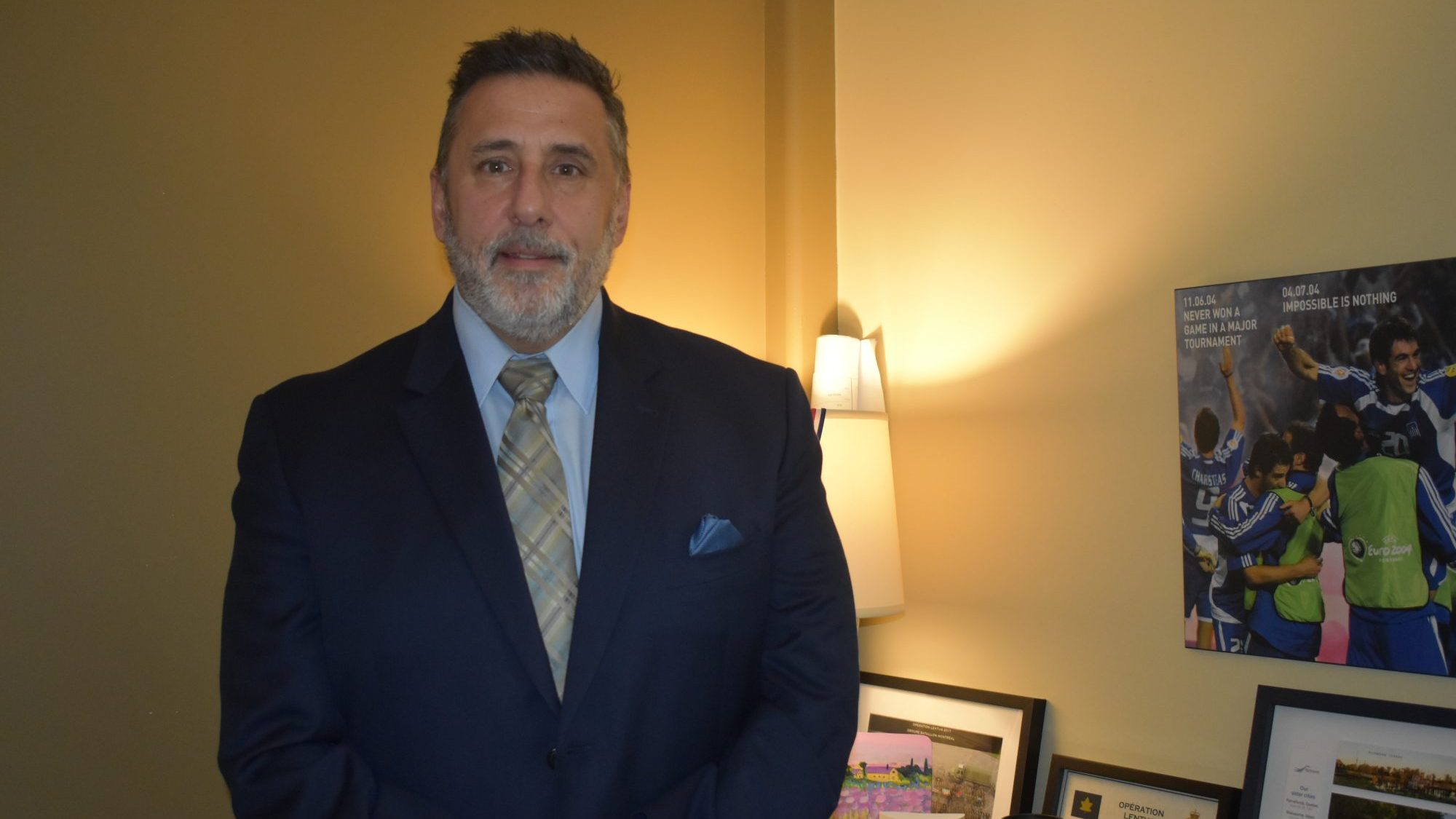 Le maire d’arrondissement de Pierrefonds-Roxboro, Dimitrios (Jim) Beis.