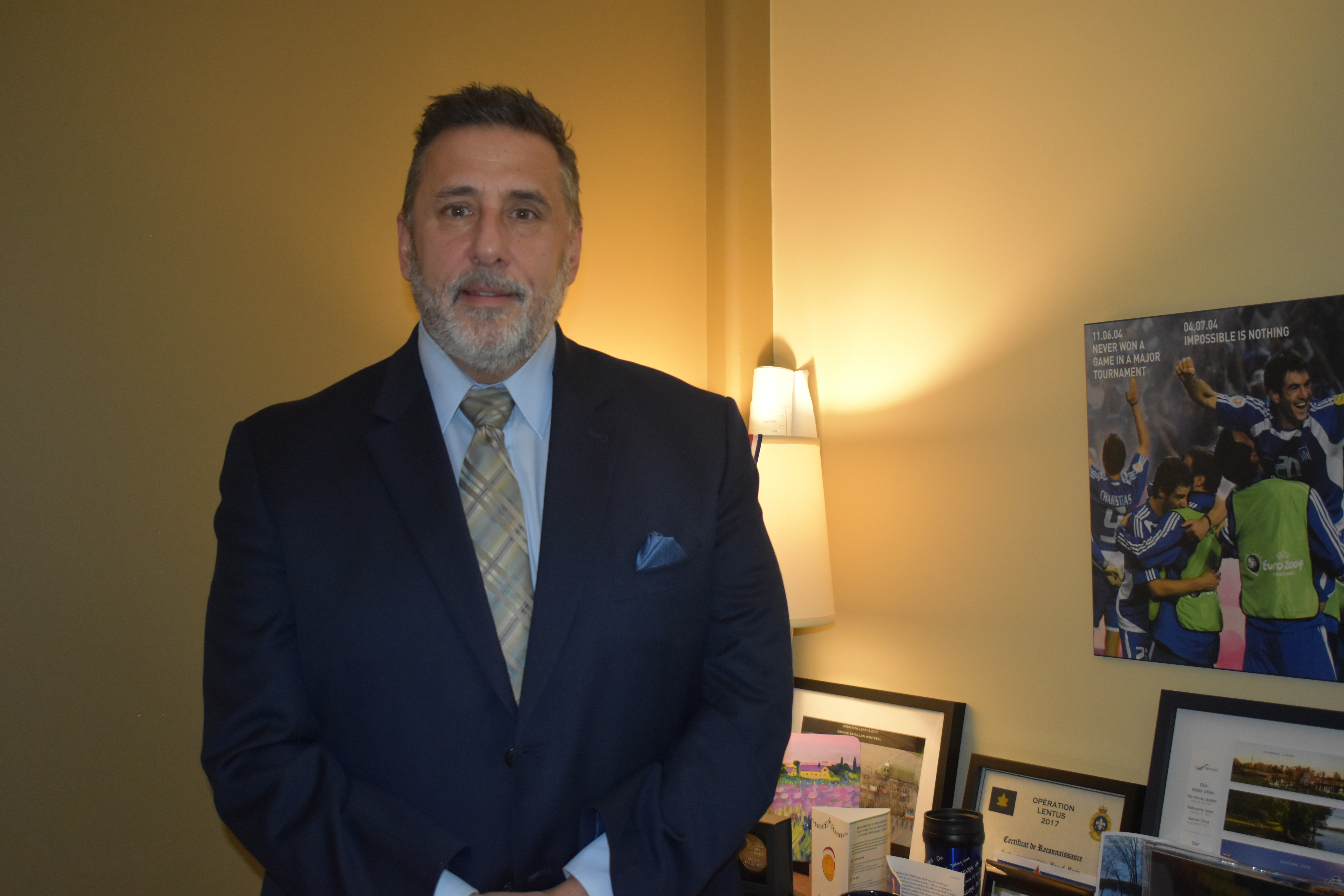 Le maire d’arrondissement de Pierrefonds-Roxboro, Dimitrios (Jim) Beis.