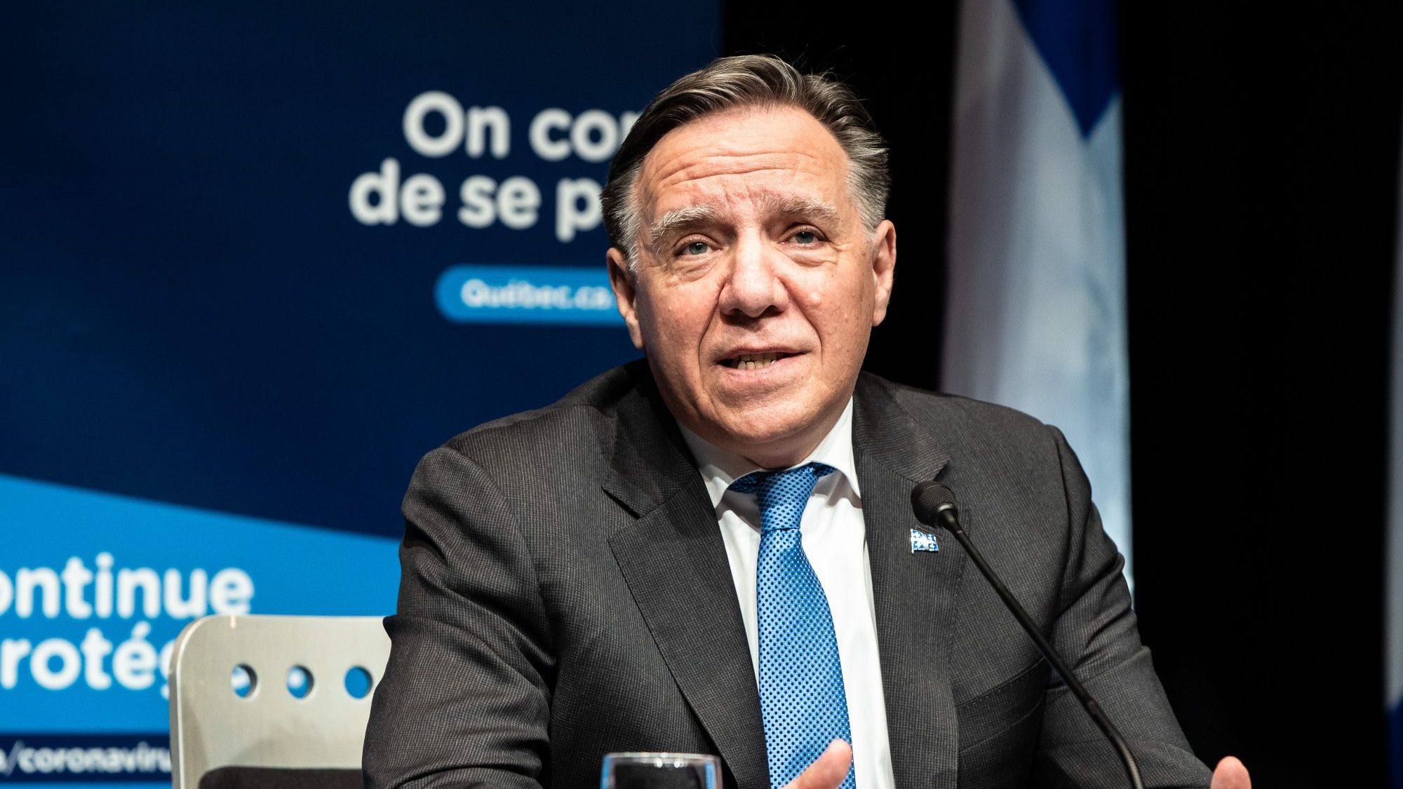 Le premier ministre François Legault
