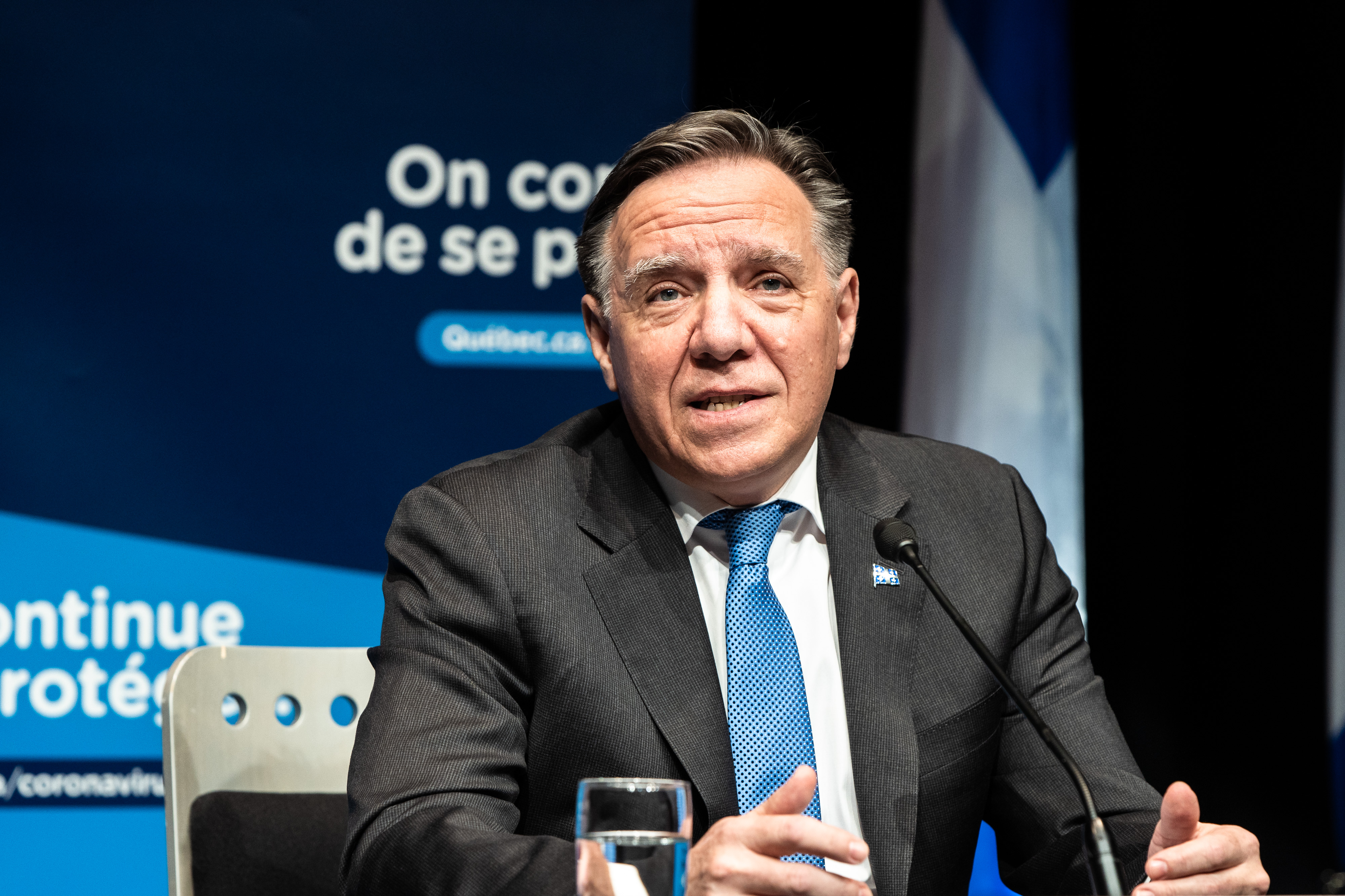Le premier ministre François Legault