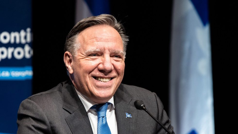 Le premier ministre François Legault