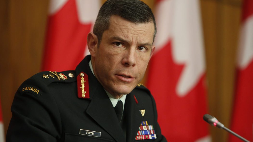 Le major-général Dany Fortin, responsable de l'opération de distribution de vaccins à travers le Canada