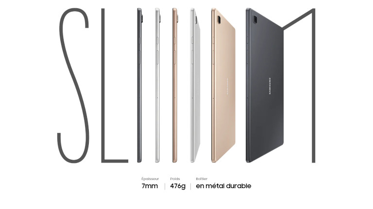 Samsung Galaxy Tab A7 taille tablette