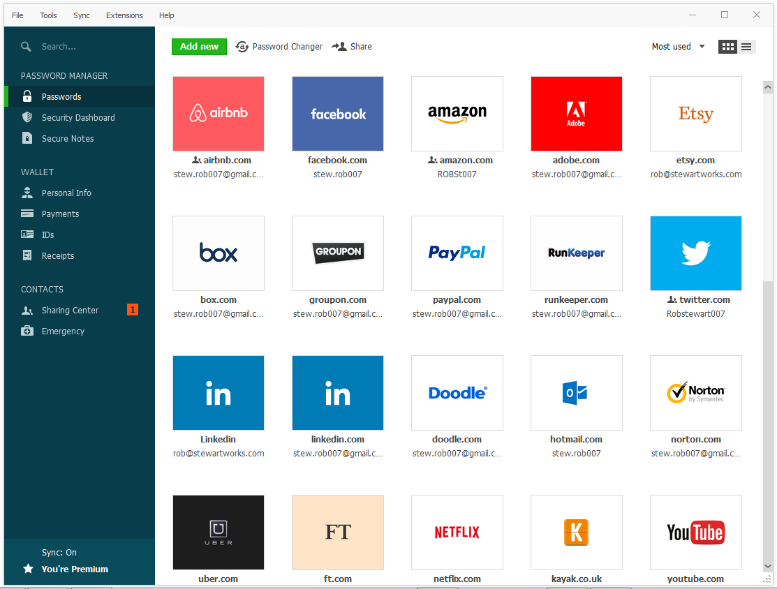 comptes-mots-de-passe-dashlane comptes mots de passe dashlane