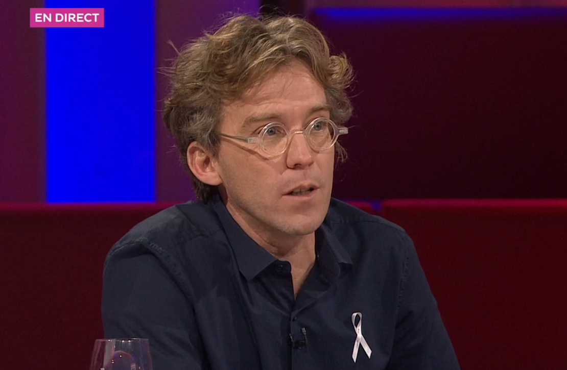 Fred Pellerin sur le plateau de TLMEP