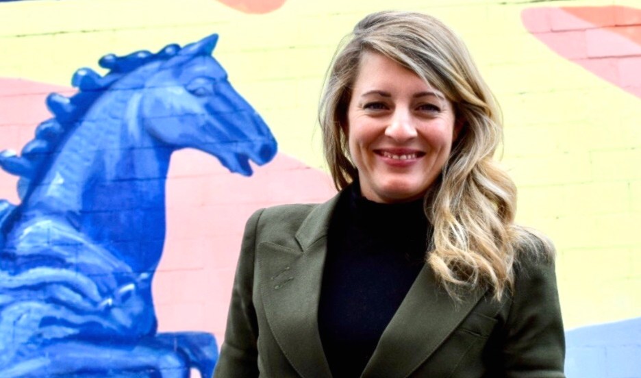 Mélanie Joly à Cartierville