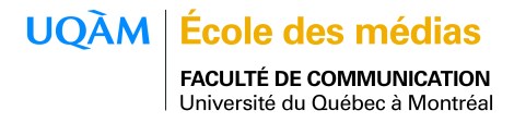 &Eacute;cole des m&eacute;dias de l'UQAM nouveau logo.