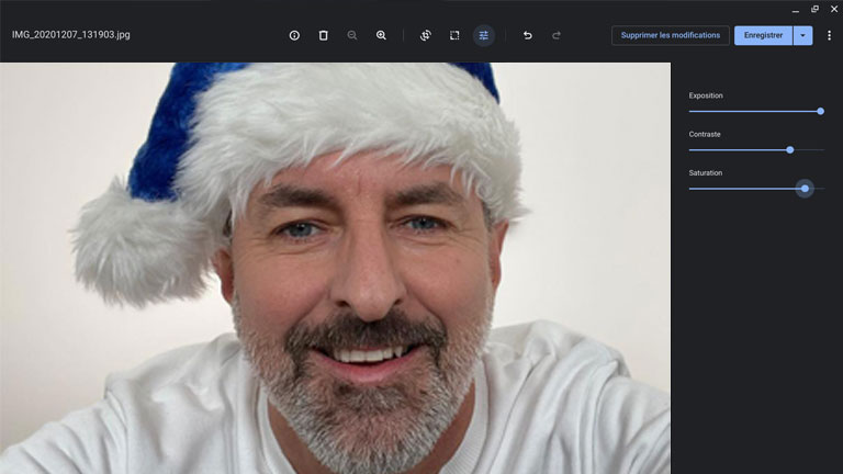 Les fonctions de retouche de l’application Galerie des Chromebook ont été grandement améliorées. nouvelle application Galerie fonctions revisitées