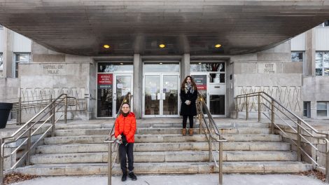 Les nouveaux membres au Conseil jeunesse de Verdun: Torie Bouchard-C&ocirc;t&eacute; et Gustave Soucy-Breton
