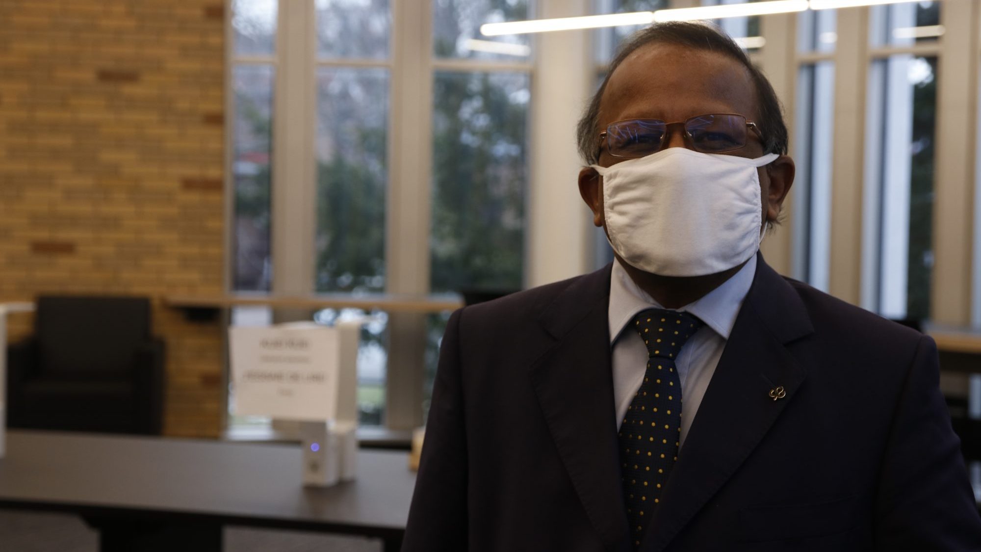 Le maire de Saint-Laurent Alan DeSousa