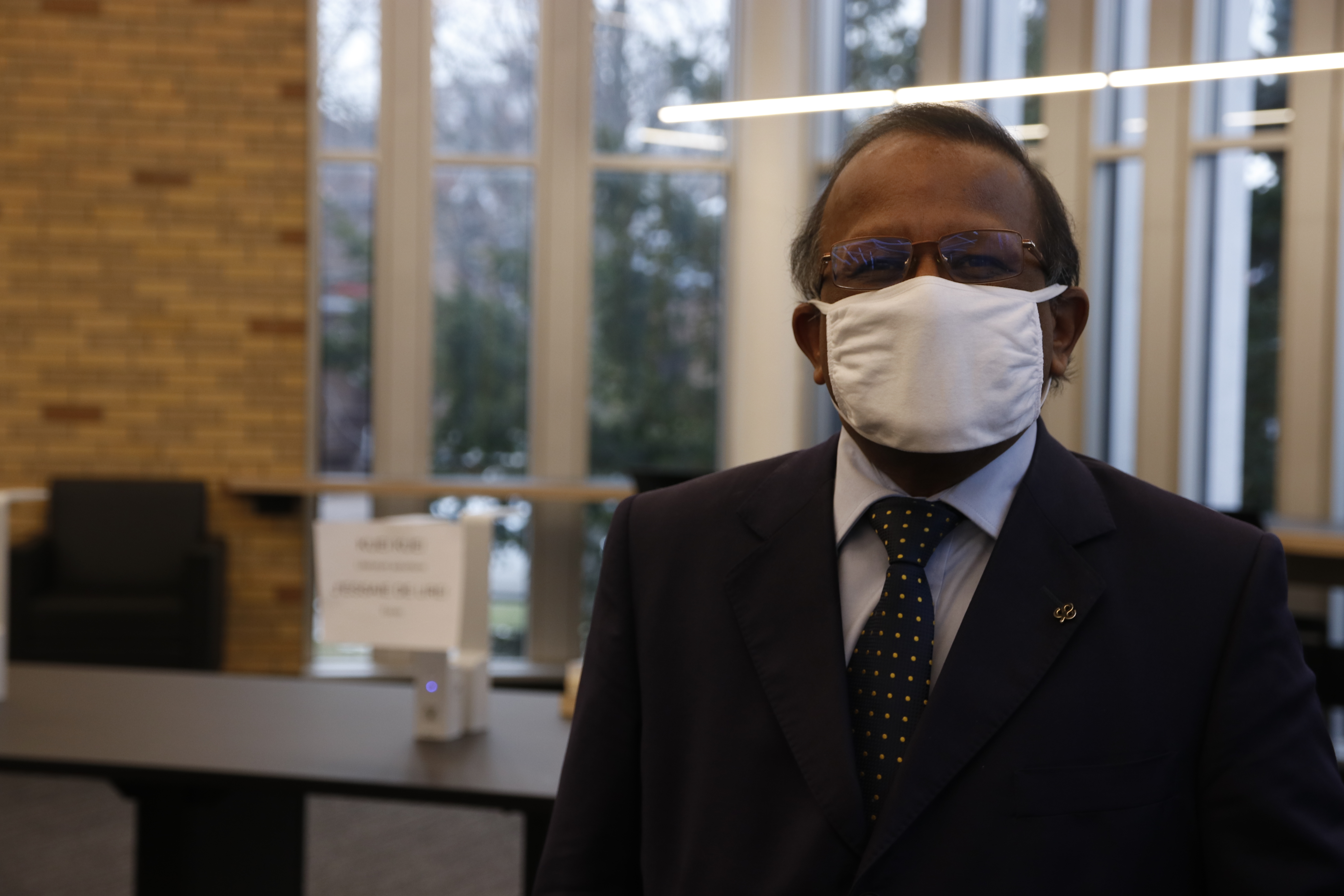 Le maire de Saint-Laurent Alan DeSousa