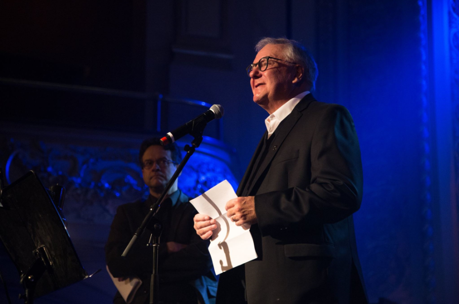 André Huberdeau est impliqué auprès de la fondation pour l'alphabétisation.