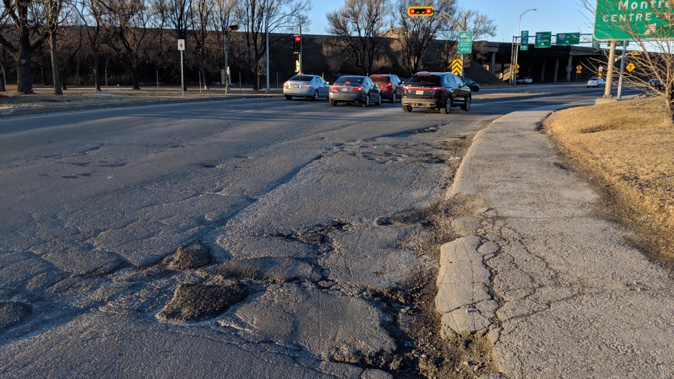 travaux autoroute 20 Dorval