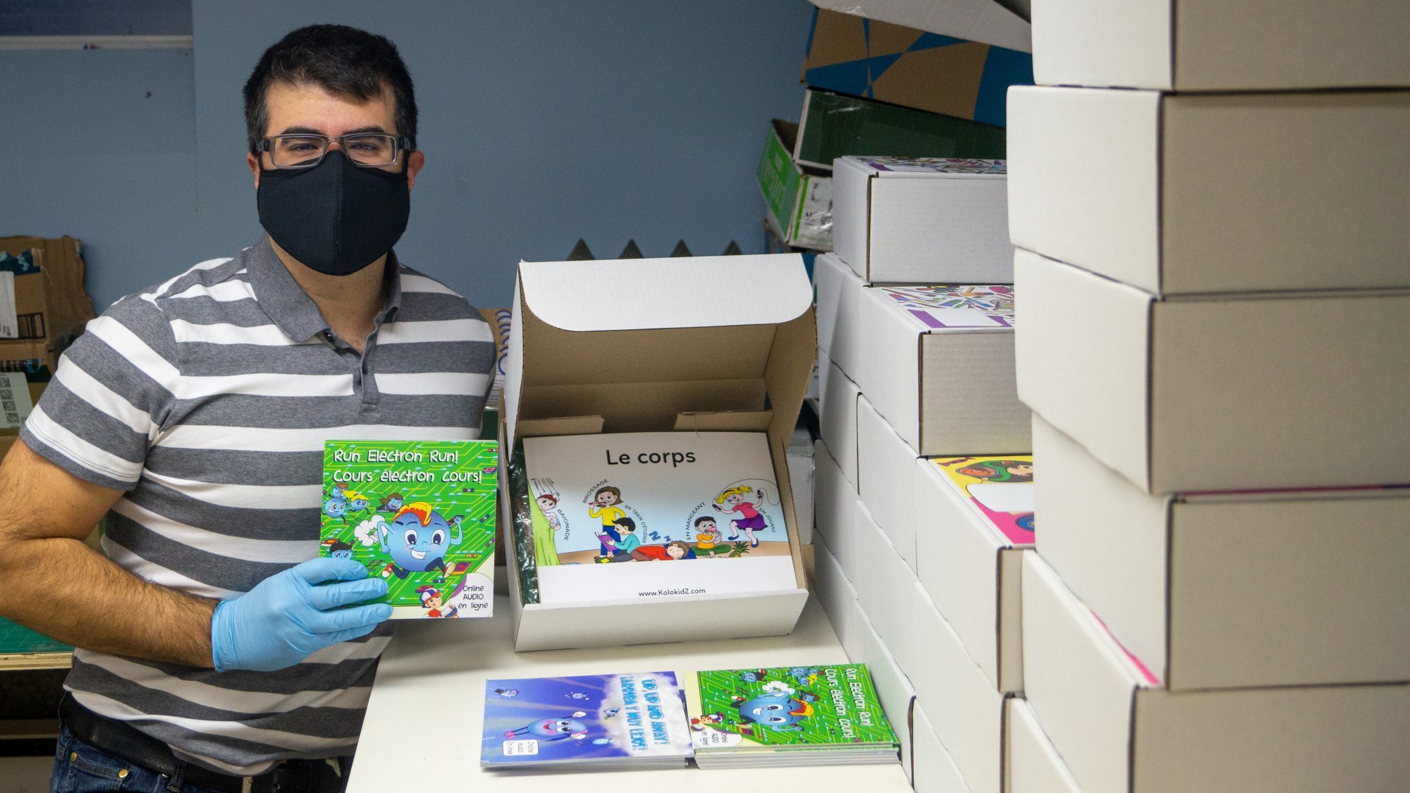 La pandémie de COVID-19 profite à l’entreprise Kolokidz