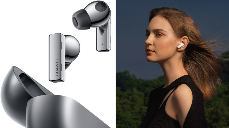 Huawei FreeBuds Pro écouteurs sans fil Les écouteurs FreeBuds Pro offre un look unique et raffiné.