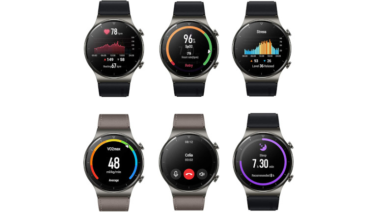 La GT 2 Pro nous offre toutes les fonctions auxquelles ont s&rsquo;attend d&rsquo;une montre intelligente.