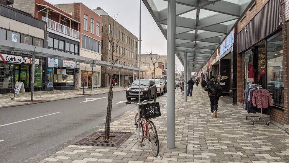 Ramassage à la porte Rosemont