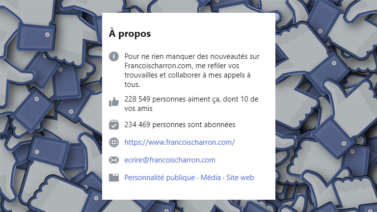diff&eacute;rence mentions J'aime abonn&eacute;s Facebook