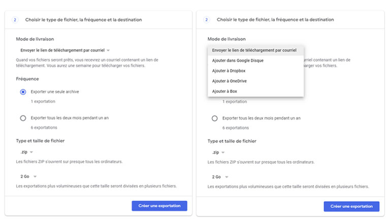 &Eacute;tape 3 t&eacute;l&eacute;charger biblioth&egrave;que photos Google