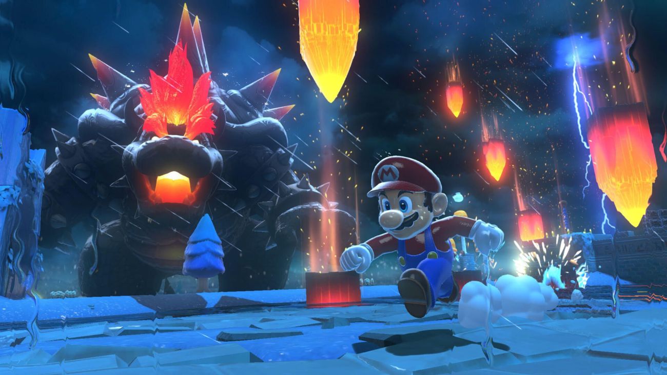 Giant Bowser debuts in Super Mario 3D World + Bowser's Fury trailer - CNET