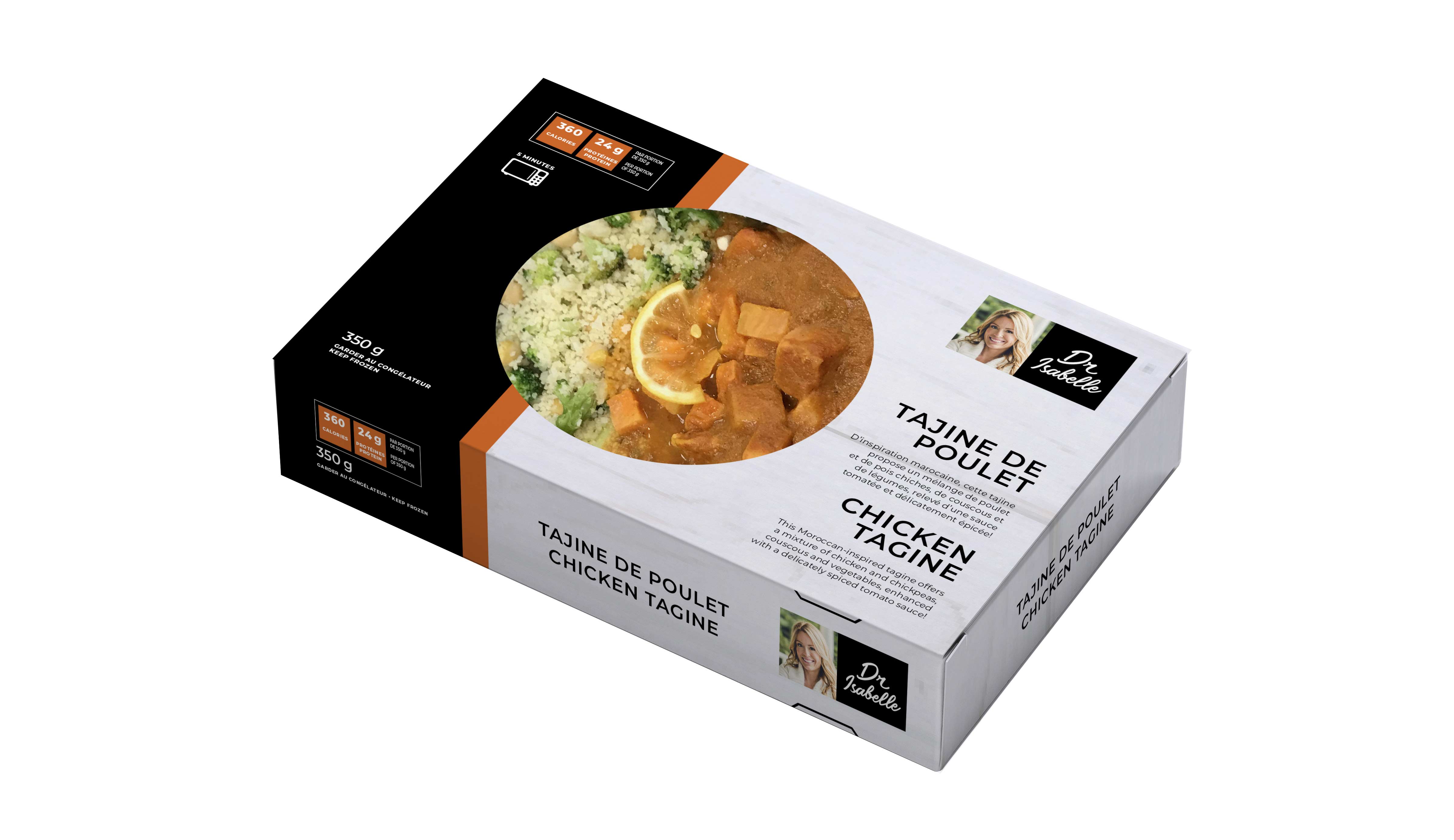 Isabelle Huot lance de nouveaux repas congelés