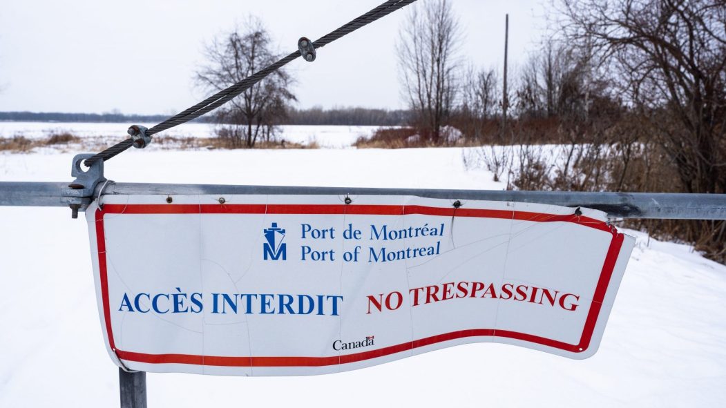 Le terrain vacant à Contrecoeur deviendra un terminal du Port de Montréal.