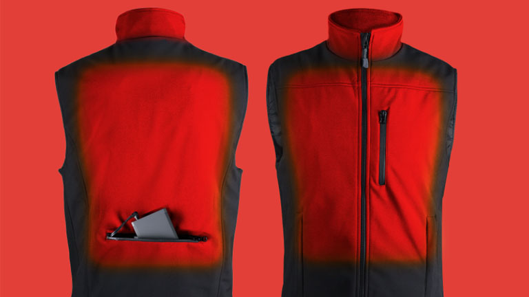 Contrairement à d’autres produits, la chaleur est répandue partout dans la veste plutôt que dans quelques zones limitées. veste chauffante ewool rechargeable Québec simple rapide efficace couvrant