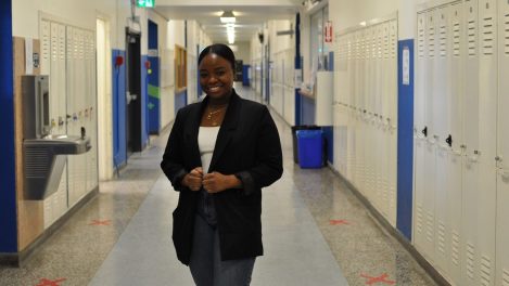 Christianne Biuma Bamvita au CEA Champlain.