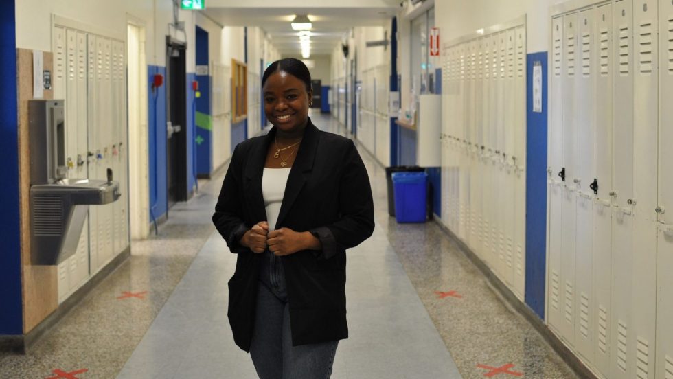Christianne Biuma Bamvita au CEA Champlain.