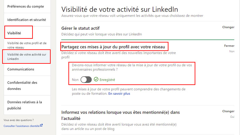 &eacute;tapes comment faire m&eacute;nage messages linkedin