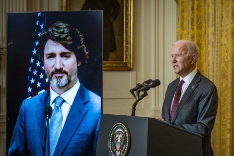 Justin Trudeau et Joe Biden