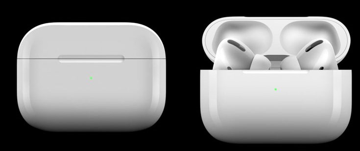 AirPods Pro Apple boîtier recharge sans fil utile pratique