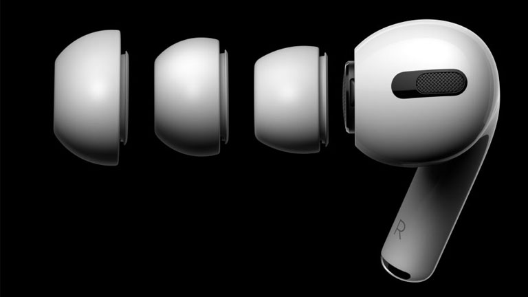 AirPods Pro embouts diff&eacute;rentes grosseurs confort