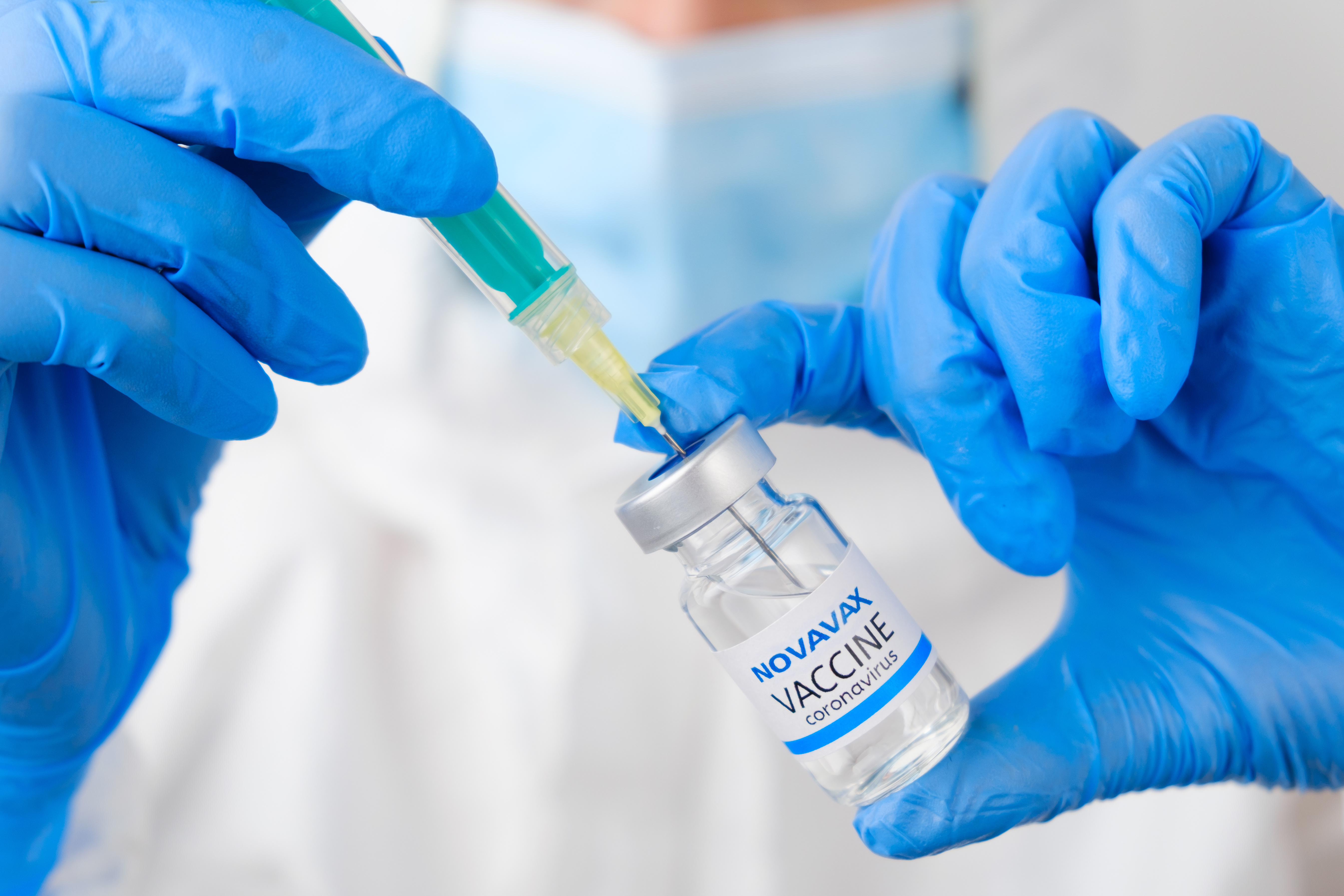 Un dose de vaccin contre la COVID-19.