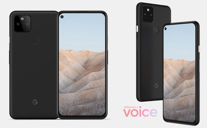 fuites images nouveau t&eacute;l&eacute;phone Google Pixel 5a