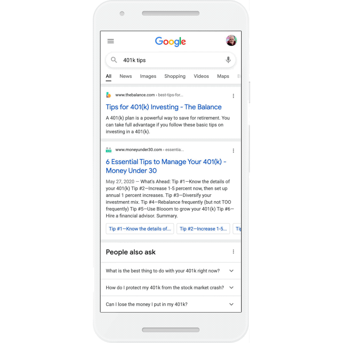 Google r&eacute;sultats de recherches v&eacute;rifier informations site internet